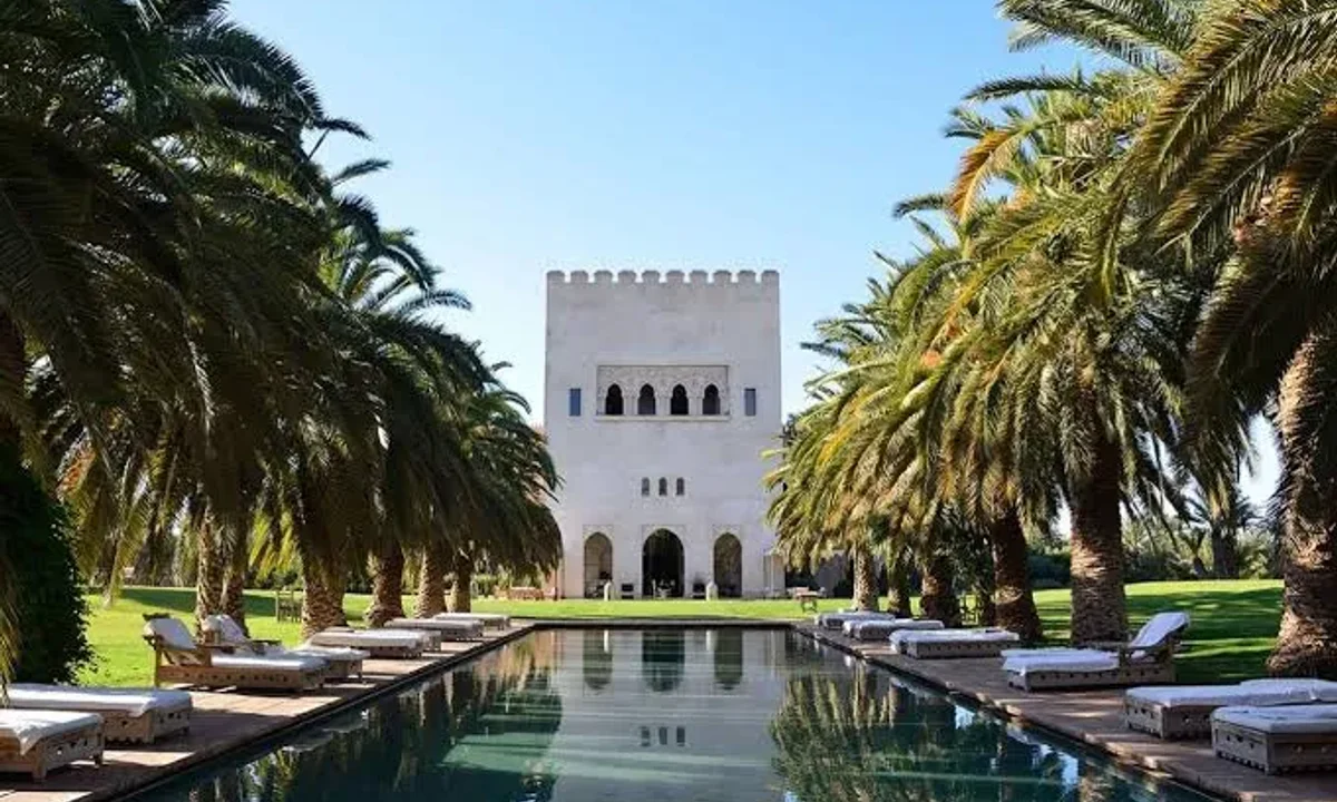 Ksar Char-Bagh — Vue extérieure, Marrakech