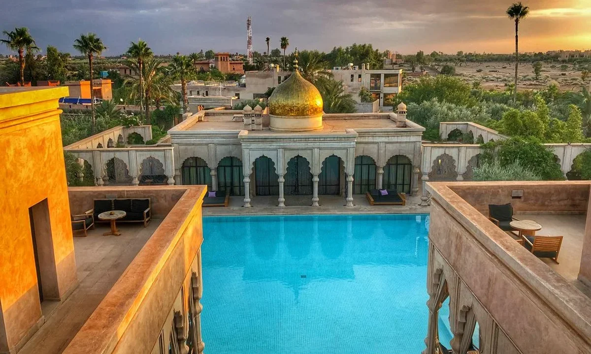 Palais Namaskar — Vue extérieure, Marrakech