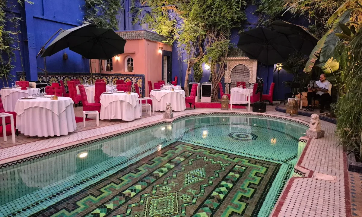 Restaurant dar-moha-marrakech à Marrakech