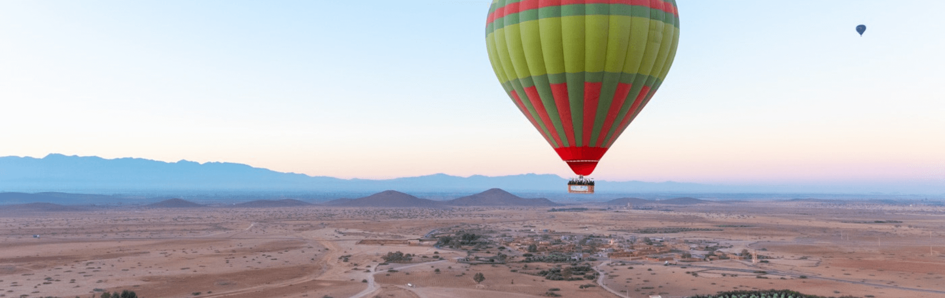 Montgolfière à Marrakech